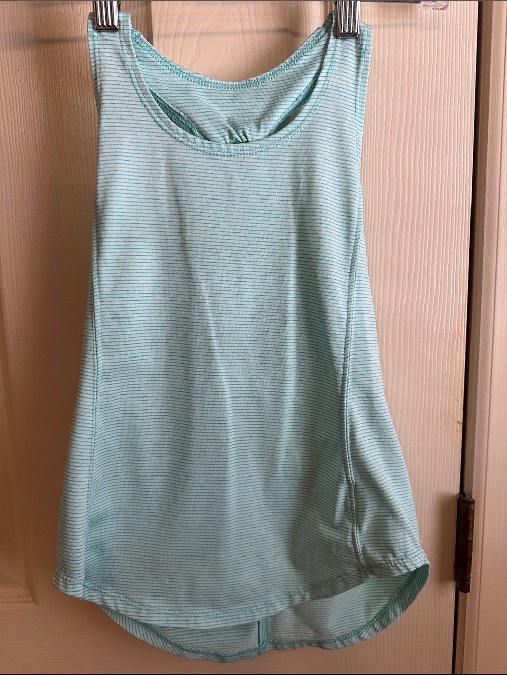 Champion Girls' Aqua Striped Tank Top
